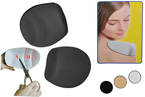 alles-meine.de GmbH 2 TLG. Schulterpolster Raglan - schwarz - beliebig kürzbar - zum Einnähen oder mit Klettverschluß einklebbar - für ALLE Größen - mit Klettband - Anatomisches .. alles-meine.de GmbH 2 TLG. Schulterpolster Raglan - schwarz - beliebig kürzbar - zum Einnähen oder mit Klettverschluß einklebbar - für ALLE Größen - mit Klettband - Anatomisches .. von alles-meine.de GmbH