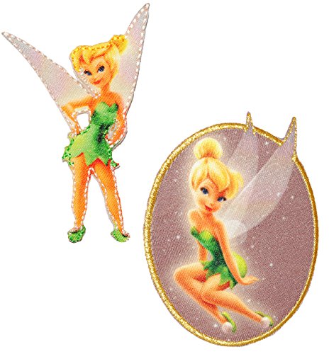 alles-meine.de GmbH 2 TLG. Set Bügelbilder - - Fairies - Tinkerbell - 7,2 cm * 9 cm - Aufnäher Applikation mit Glitzer Effekt - Peter Pan - gewebter Flicken - Jungen & Mädc.. alles-meine.de GmbH 2 TLG. Set Bügelbilder - - Fairies - Tinkerbell - 7,2 cm * 9 cm - Aufnäher Applikation mit Glitzer Effekt - Peter Pan - gewebter Flicken - Jungen & Mädc.. von alles-meine.de GmbH