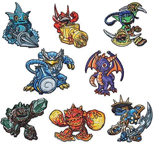 alles-meine.de GmbH 2 TLG. Set Bügelbilder - Skylanders - 8,5 cm * 8,5 cm - Skylander Giants SWAP Force - Aufnäher Applikation - gestickter Flicken - Swarm Bouncer - Jungen Wash.. alles-meine.de GmbH 2 TLG. Set Bügelbilder - Skylanders - 8,5 cm * 8,5 cm - Skylander Giants SWAP Force - Aufnäher Applikation - gestickter Flicken - Swarm Bouncer - Jungen Wash.. von alles-meine.de GmbH