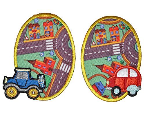 alles-meine.de GmbH 2 TLG. Set ovaler Flicken/Bügelbild - Auto Fahrzeuge - 8 cm * 10 cm - oval - Bügelbilder - Aufnäher zum Bügeln und Aufnähen/Applikation für Jungen Kinder .. alles-meine.de GmbH 2 TLG. Set ovaler Flicken/Bügelbild - Auto Fahrzeuge - 8 cm * 10 cm - oval - Bügelbilder - Aufnäher zum Bügeln und Aufnähen/Applikation für Jungen Kinder .. von alles-meine.de GmbH