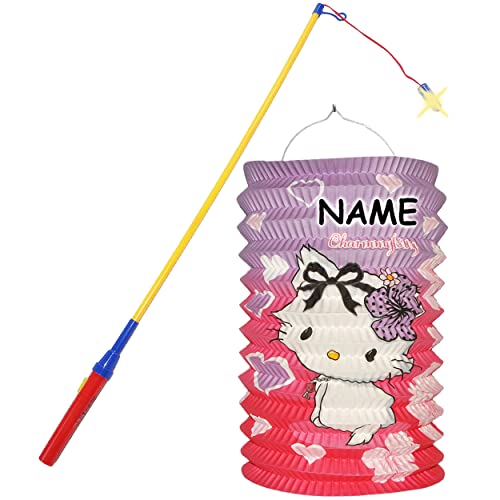 alles-meine.de GmbH 2 TLG. Set: Laterne/Lampion + LED Laternenstab - Katze - Charmmy Kitty - incl. Name - für Kinder - Papierlaterne - Laternen Lampions - LANG - Papier - b.. alles-meine.de GmbH 2 TLG. Set: Laterne/Lampion + LED Laternenstab - Katze - Charmmy Kitty - incl. Name - für Kinder - Papierlaterne - Laternen Lampions - LANG - Papier - b.. von alles-meine.de GmbH