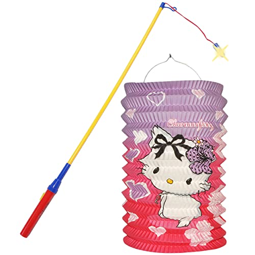 alles-meine.de GmbH 2 TLG. Set: Laterne/Lampion + LED Laternenstab - Katze - Charmmy Kitty - für Kinder - Papierlaterne - Laternen Lampions - LANG - Papier - Batterie betri.. alles-meine.de GmbH 2 TLG. Set: Laterne/Lampion + LED Laternenstab - Katze - Charmmy Kitty - für Kinder - Papierlaterne - Laternen Lampions - LANG - Papier - Batterie betri.. von alles-meine.de GmbH