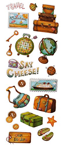 alles-meine.de GmbH 20 TLG. Set: Folien Glitzer - Aufkleber/Sticker - Reise & Urlaub - selbstklebend - wasserfest - z.B. für Stickeralbum/Figuren - für Kinder & Erwachsene - .. alles-meine.de GmbH 20 TLG. Set: Folien Glitzer - Aufkleber/Sticker - Reise & Urlaub - selbstklebend - wasserfest - z.B. für Stickeralbum/Figuren - für Kinder & Erwachsene - .. von alles-meine.de GmbH