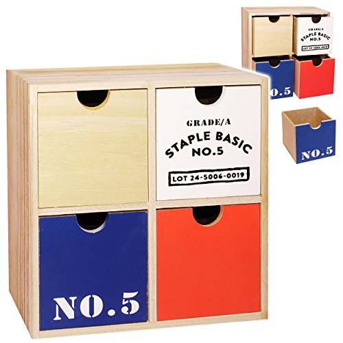 alles-meine.de GmbH 3 Stück Aufbewahrungsboxen/Schubladenboxen/Kommoden/Holzboxen - Cargo - Shabby Chic/Nostalgie - mit 4 Schubladen - Schubfächern - aus Holz - Vin.. alles-meine.de GmbH 3 Stück Aufbewahrungsboxen/Schubladenboxen/Kommoden/Holzboxen - Cargo - Shabby Chic/Nostalgie - mit 4 Schubladen - Schubfächern - aus Holz - Vin.. von alles-meine.de GmbH
