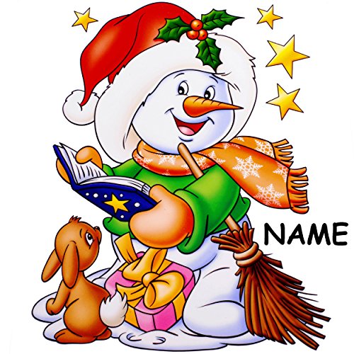 alles-meine.de GmbH 3 Stück Fensterbilder - Schneemann & Schneeflocke - incl. Name - statisch haftend - selbstklebend + wiederverwendbar/Weihnachten - Sticker Fensterstic.. alles-meine.de GmbH 3 Stück Fensterbilder - Schneemann & Schneeflocke - incl. Name - statisch haftend - selbstklebend + wiederverwendbar/Weihnachten - Sticker Fensterstic.. von alles-meine.de GmbH