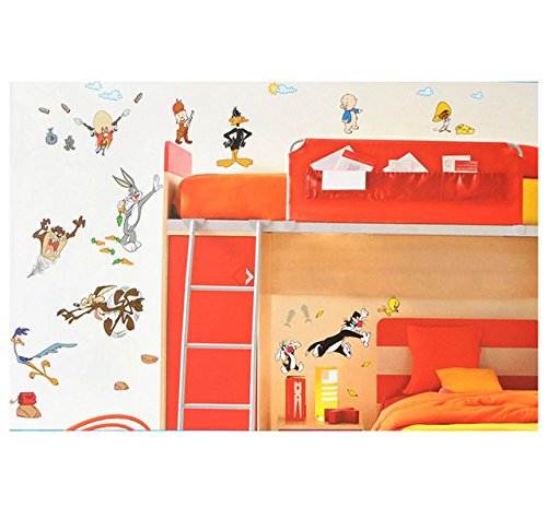 alles-meine.de GmbH 37 TLG. Set XL Wandtattoo Tom und Jerry/Bugs Bunny Sylvester/Taz/Speedy Gonzalez/Road Runner/Coyote/Tweety - Wandsticker Maus Katze Comic Käse Auf.. alles-meine.de GmbH 37 TLG. Set XL Wandtattoo Tom und Jerry/Bugs Bunny Sylvester/Taz/Speedy Gonzalez/Road Runner/Coyote/Tweety - Wandsticker Maus Katze Comic Käse Auf.. von alles-meine.de GmbH
