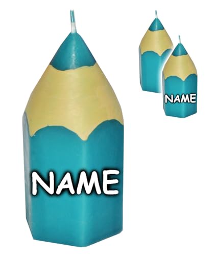 alles-meine.de GmbH 4 Stück kleine Kerzen - bunter Stift - TÜRKIS BLAU/GRÜN - incl. Name - 8 cm hoch - Tischkerzen - Tischdeko/Schuleinführung/Geburtstagskerzen - Sti.. alles-meine.de GmbH 4 Stück kleine Kerzen - bunter Stift - TÜRKIS BLAU/GRÜN - incl. Name - 8 cm hoch - Tischkerzen - Tischdeko/Schuleinführung/Geburtstagskerzen - Sti.. von alles-meine.de GmbH