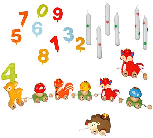alles-meine.de GmbH 6 Stück Kerzen - Geburtstagskerzen - ideal für Geburtstagszug/Geburtstagsring - Kind Steckkerzen Geburtstagskerze Klee Herz - für Kinder & Erwachsene alles-meine.de GmbH 6 Stück Kerzen - Geburtstagskerzen - ideal für Geburtstagszug/Geburtstagsring - Kind Steckkerzen Geburtstagskerze Klee Herz - für Kinder & Erwachsene von alles-meine.de GmbH