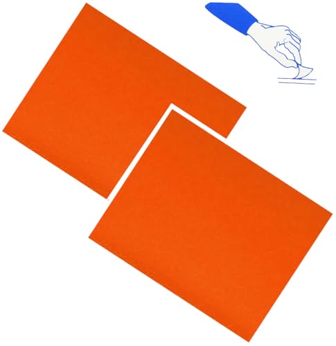 alles-meine.de GmbH 6 Stück Selbstklebende Reparatur Aufkleber - Nylon - NEON orange - wasserabweisend & wasserdicht - Sticker/Kleber - Flicken - für Bekleidung Regenarti.. von alles-meine.de GmbH