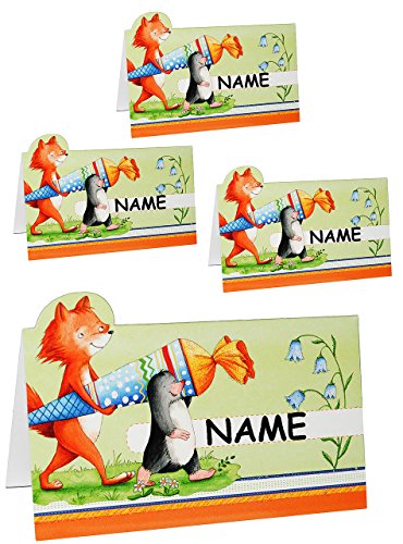 alles-meine.de GmbH 6 TLG. Set: Tischkarten/Platzkarten - Fuchs mit Schultüte - zum Schulanfang & Schuleinführung - für Mädchen und Jungen - Party Karte Schulbeginn/Tisch.. alles-meine.de GmbH 6 TLG. Set: Tischkarten/Platzkarten - Fuchs mit Schultüte - zum Schulanfang & Schuleinführung - für Mädchen und Jungen - Party Karte Schulbeginn/Tisch.. von alles-meine.de GmbH
