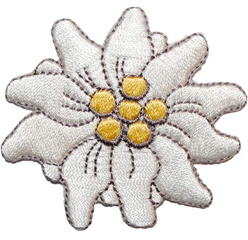 alles-meine.de GmbH Bügelbild - große Blüte - Edelweiss - 7,2 cm * 6,4 cm - Aufnäher/Applikation/Aufbügler - gestickter Flicken - Bügelflicken/Hosenflicken - Bügelsticker -.. alles-meine.de GmbH Bügelbild - große Blüte - Edelweiss - 7,2 cm * 6,4 cm - Aufnäher/Applikation/Aufbügler - gestickter Flicken - Bügelflicken/Hosenflicken - Bügelsticker -.. von alles-meine.de GmbH
