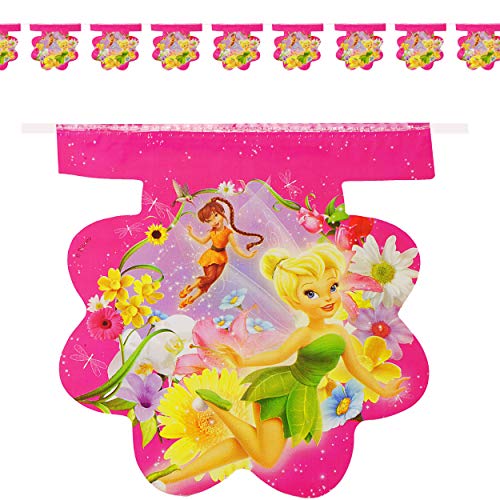 alles-meine.de GmbH Girlande/Wimpelkette - 3,3 m lang - Fairies - Tinkerbell - Folie wasserfest - Geburtstag/Dekoration - Kindergeburtstag - Party Deko Partygirlande - Geburt.. alles-meine.de GmbH Girlande/Wimpelkette - 3,3 m lang - Fairies - Tinkerbell - Folie wasserfest - Geburtstag/Dekoration - Kindergeburtstag - Party Deko Partygirlande - Geburt.. von alles-meine.de GmbH