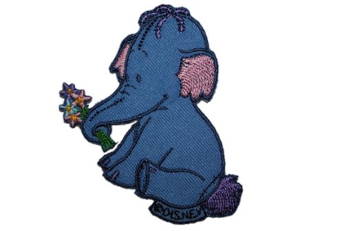 Heffalump 6,5 cm * 7,3 cm Aufnäher Applikation Bügelbild Patch Winnie the Pooh von alles-meine.de GmbH