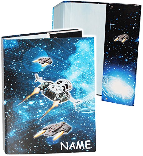 alles-meine.de GmbH Heftordner/Ordner/Heftbox - A4 - Weltraum - Space - Raumschiff - incl. Name - für Hefte, Zettel und Mappen - Gummizugmappe & Heftmappe - Mappe & Box -.. alles-meine.de GmbH Heftordner/Ordner/Heftbox - A4 - Weltraum - Space - Raumschiff - incl. Name - für Hefte, Zettel und Mappen - Gummizugmappe & Heftmappe - Mappe & Box -.. von alles-meine.de GmbH