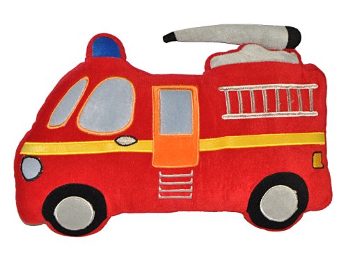 alles-meine.de GmbH Kissen 41 cm * 28 cm Kuschelkissen Feuerwehr rot bunt Auto groß sehr weich Jungen Jungs Schmusekissen alles-meine.de GmbH Kissen 41 cm * 28 cm Kuschelkissen Feuerwehr rot bunt Auto groß sehr weich Jungen Jungs Schmusekissen von alles-meine.de GmbH