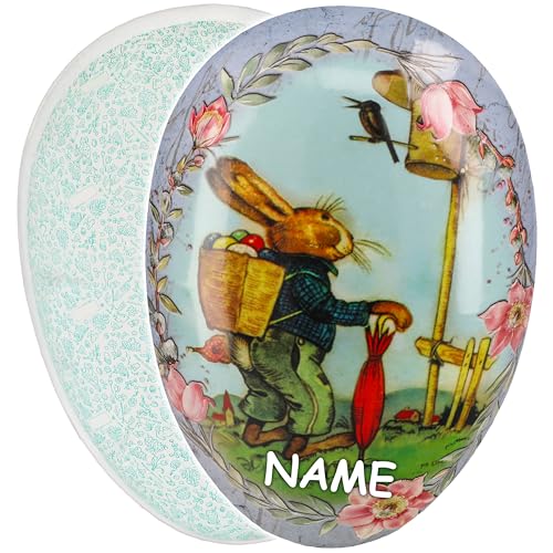 alles-meine.de GmbH Osterei/Ei zum Befüllen Größe & Anzahl frei wählbar 9 bis 36 cm - Hasen - Hasen Küken Blumen einfarbig Uni Sprenkel Hühnereier - Füll - Pappei - Deko Pa.. von alles-meine.de GmbH