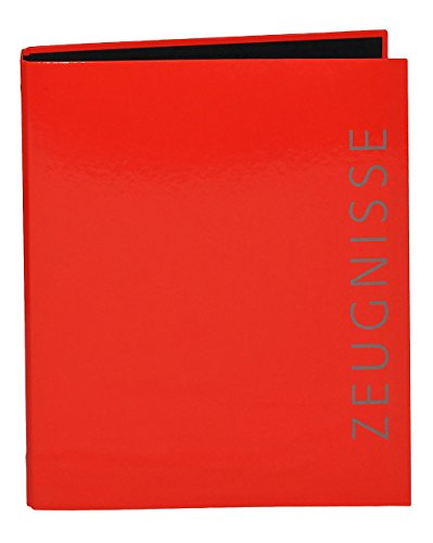 alles-meine.de GmbH Ringbuch/Sammelordner Zeugnisse ROT A4 - für Dokumente/Zeugnis/Zeugnisheft/Dokumentenmappe/Zeugnismappe/Zeugnisordner - Ordner Ringordner - Al.. von alles-meine.de GmbH