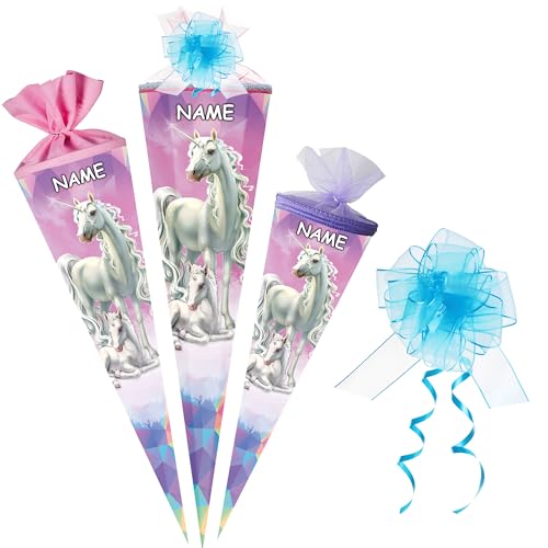 alles-meine.de GmbH Schultüte - mit Strass Perlen ! - Einhorn & Fohlen - 35-100 cm - Größe wählbar - inkl. Name + Tüll Schleife - Zuckertüte - Tüllabschluß - Filzabschluß - eck.. alles-meine.de GmbH Schultüte - mit Strass Perlen ! - Einhorn & Fohlen - 35-100 cm - Größe wählbar - inkl. Name + Tüll Schleife - Zuckertüte - Tüllabschluß - Filzabschluß - eck.. von alles-meine.de GmbH