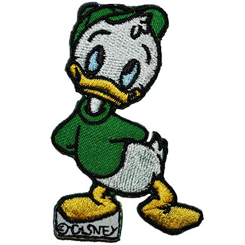 alles-meine.de GmbH Track grün 4,5 cm * 7 cm Aufnäher Applikation Bügelbild Patch Tick Track Huey Ente - Entenhausen Onkel Donald Duck Neffen alles-meine.de GmbH Track grün 4,5 cm * 7 cm Aufnäher Applikation Bügelbild Patch Tick Track Huey Ente - Entenhausen Onkel Donald Duck Neffen von alles-meine.de GmbH