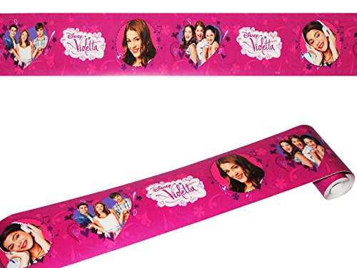 alles-meine.de GmbH Wandbordüre - selbstklebend - Violetta - 5 m - Wandsticker/Wandtattoo - Bordüre Aufkleber Kinderzimmer - für Kinder Mädchen - Martina Stoessel Channel S.. alles-meine.de GmbH Wandbordüre - selbstklebend - Violetta - 5 m - Wandsticker/Wandtattoo - Bordüre Aufkleber Kinderzimmer - für Kinder Mädchen - Martina Stoessel Channel S.. von alles-meine.de GmbH