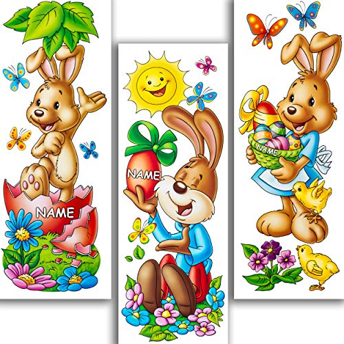 alles-meine.de GmbH XL Fensterbild - 43 cm Motivwahl Osterhasen & Ostereier - statisch haftend - selbstklebend + wiederverwendbar - Set Sticker Fenstersticker Aufkleber - Fen.. alles-meine.de GmbH XL Fensterbild - 43 cm Motivwahl Osterhasen & Ostereier - statisch haftend - selbstklebend + wiederverwendbar - Set Sticker Fenstersticker Aufkleber - Fen.. von alles-meine.de GmbH