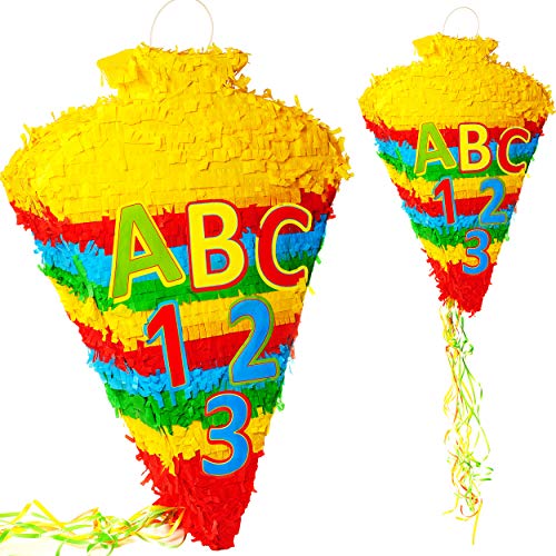 alles-meine.de GmbH XL Pinata - Schultüte/Zuckertüte - zum Befüllen - 57 cm - Deko & Spielzeug - für Süßigkeiten & Geschenke - Dekofigur - Tischdekoration Pinatas - Pappmac.. alles-meine.de GmbH XL Pinata - Schultüte/Zuckertüte - zum Befüllen - 57 cm - Deko & Spielzeug - für Süßigkeiten & Geschenke - Dekofigur - Tischdekoration Pinatas - Pappmac.. von alles-meine.de GmbH