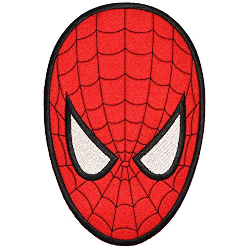 alles-meine.de GmbH XXL Spyderman 13,5 cm * 20,2 cm Bügelbild - Aufnäher Applikation Spyderman Marvel Logo Amazing Spinnenmann von alles-meine.de GmbH