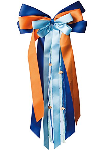 alles-meine.de GmbH große 3-D Schleife - 24 cm breit u. 47 cm lang - blau & orange - Auto - Geschenkschleife/Geschenkband mit edlen Satin Bändern, Tüll & Bastband - für Ges.. alles-meine.de GmbH große 3-D Schleife - 24 cm breit u. 47 cm lang - blau & orange - Auto - Geschenkschleife/Geschenkband mit edlen Satin Bändern, Tüll & Bastband - für Ges.. von alles-meine.de GmbH