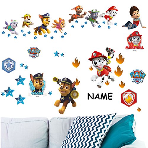 alles-meine.de GmbH große Wandsticker - P. Patrol - Hunde - selbstklebend + wiederverwendbar + wasserfest - Aufkleber für Kinderzimmer - Wandtattoo/Sticker Kinder - Hund .. alles-meine.de GmbH große Wandsticker - P. Patrol - Hunde - selbstklebend + wiederverwendbar + wasserfest - Aufkleber für Kinderzimmer - Wandtattoo/Sticker Kinder - Hund .. von alles-meine.de GmbH