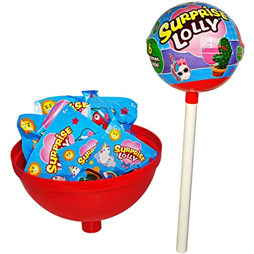 alles-meine.de GmbH großer Lolli - mit Überraschungstüten + Wundertüten - 60 cm - Geschenkset/Überraschungspaket - Lolly Bonbon Mädchen & Jungen - Überraschungsbox - Einhorn Ti.. alles-meine.de GmbH großer Lolli - mit Überraschungstüten + Wundertüten - 60 cm - Geschenkset/Überraschungspaket - Lolly Bonbon Mädchen & Jungen - Überraschungsbox - Einhorn Ti.. von alles-meine.de GmbH