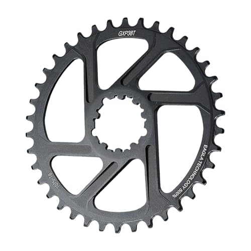 32/34/36/38T Schmale Breite Kette Für Fahrräder Kurbelkettenketten 3mm Offset Direct Mounted Mountain Bike Chainring von alloneslife
