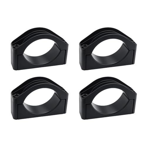 4PCS Nylon Fixierung Kabel Klemmen Branchenleitungskartenkartenhalter Für Home Office Elektrische Projekte Dauern Hochfestes Nylon Fixierungskabel von alloneslife