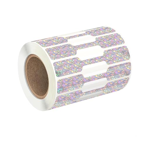 500 Stück Schmuck-Aufkleber, Papier, Ohrringe, Indentifikationsaufkleber, reißfest, Langhantelform, Etikettenaufkleber 500 Stück Schmuck-Aufkleber, Papier, Ohrringe, Indentifikationsaufkleber, reißfest, Langhantelform, Etikettenaufkleber von alloneslife