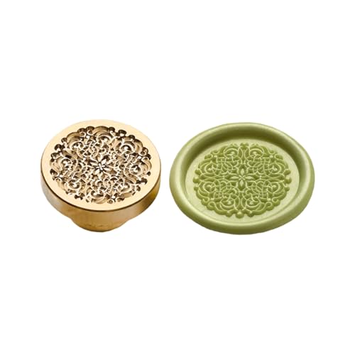 Antike Geprägte Wachssiegelstempel Für Umschlag Einladungen Hochzeit Weihnachtsmetallkopf Für Scrapbooking Elegant Rose Wachs Seal von alloneslife