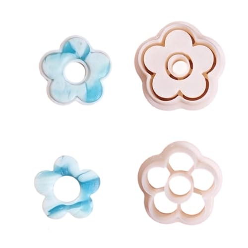 Blumenform-Set aus weichem Ton, antihaftbeschichtet, Polyacticsäurefaser-Textur, handgefertigte Ohrringformen für Schmuckherstellung und Bastelarbeiten, Tonform für Ohrringe Blumenform-Set aus weichem Ton, antihaftbeschichtet, Polyacticsäurefaser-Textur, handgefertigte Ohrringformen für Schmuckherstellung und Bastelarbeiten, Tonform für Ohrringe von alloneslife