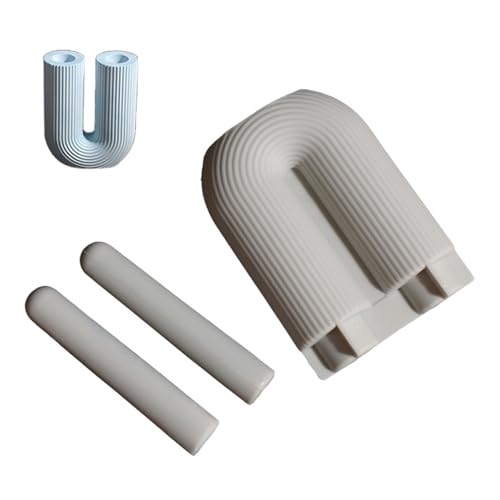 Flexible Silikonform Für Geometrisch Gestreifte U Förmige Kerzenhalter Und Dekoratives Kunsthandwerk Ideal Für Handwerksliebhaber Flexible Silikonform Für Geometrisch Gestreifte U Förmige Kerzenhalter Und Dekoratives Kunsthandwerk Ideal Für Handwerksliebhaber von alloneslife