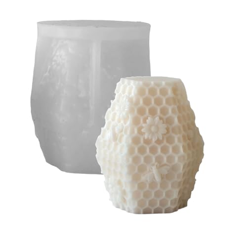 Geprägte Silikonkerzenformen Für Epoxidharz Handgefertigtes Seifenzylinderform Silikon Wabenkerze Geprägte Silikonkerzenformen Für Epoxidharz Handgefertigtes Seifenzylinderform Silikon Wabenkerze von alloneslife