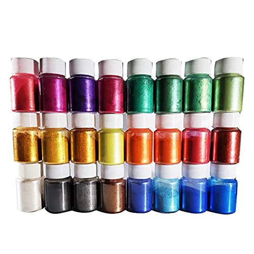 Glimmerpulverpigment Für Nagelglitzer Kosmetikharz Mit Perlenpearl Glanz Für Seifenherstellung Handwerk von alloneslife