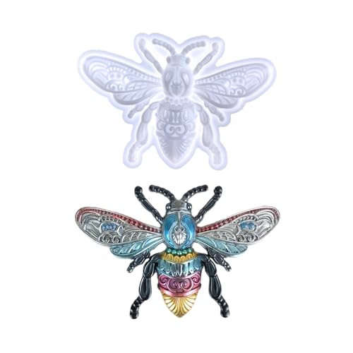 Hochglänzende Große Bienen Form Ornamente Silikon Epoxidharz Schimmelpilze Schlüsselbund Anhänger Schmuck Für Valentinstag Geschenkhandwerk Hochglänzende Große Bienen Form Ornamente Silikon Epoxidharz Schimmelpilze Schlüsselbund Anhänger Schmuck Für Valentinstag Geschenkhandwerk von alloneslife