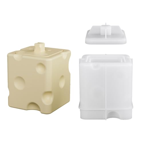 Kreativer Käseschmuck Schimmel Silikonbehälter Für Harzguss Geschenk Organisatoren D5767 Silikon Käse Aufbewahrung Box Form von alloneslife