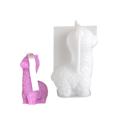 Mehrzweck Riesel Silikonform Zur Herstellung Von Alpakas Kerzenhaltern Einfacher Tragable Für Künstler Home Decoration Crafting Enthusiast Schimmelpilze von alloneslife