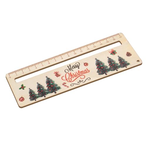 Natural Holzleseles Helfer Werkzeug Für Schüler Die Lineal Funktion Fokussierung Verbesserung Design Kinder Lesezeichen Kinder Gravur Holz Herrscher Kombinieren von alloneslife