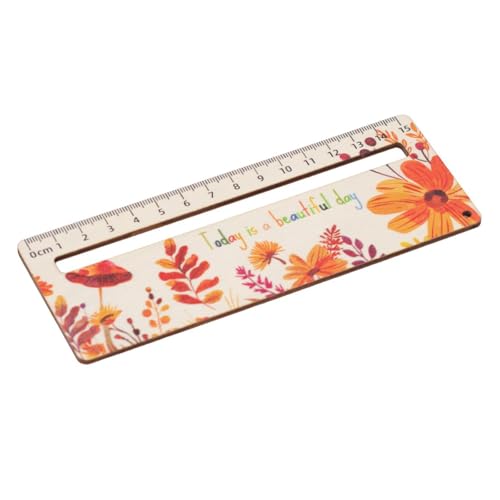 Natural Holzleseles Helfer Werkzeug Für Schüler Die Lineal Funktion Fokussierung Verbesserung Design Kinder Lesezeichen Kinder Gravur Holz Herrscher Kombinieren von alloneslife