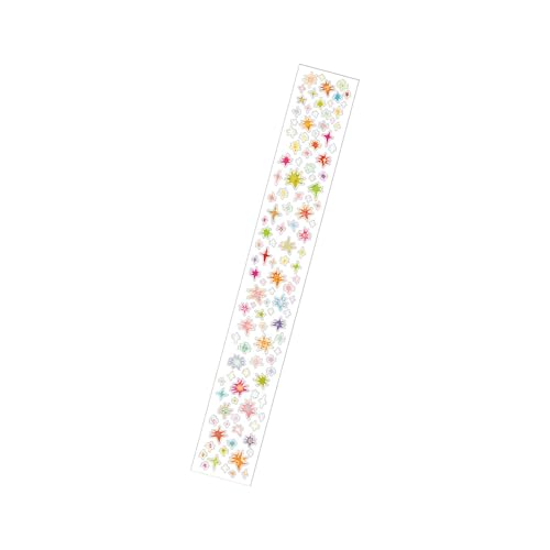 Pilzaufkleber Klebeband Dekorative Handkonto Aufkleber Für Scrapbooking Dekoration Pilz Dekorative Sternkritzelband Für Handwerksherstellung von alloneslife