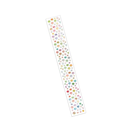 Pilzaufkleber Klebeband Dekorative Handkonto Aufkleber Für Scrapbooking Dekoration Pilz Dekorative Sternkritzelband Für Handwerksherstellung von alloneslife