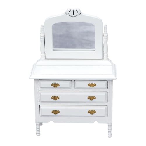 Realistische Dollhouses Badezimmer Kommode Holz Winziger Kleiderschrank Mit Funktionalem Schminktischspielzeug Realistische Dollhouses Badezimmer Kommode Holz Winziger Kleiderschrank Mit Funktionalem Schminktischspielzeug von alloneslife
