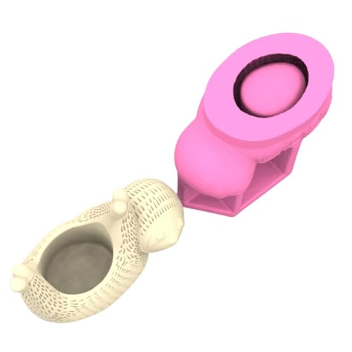 Silikon-Faultier-Form, handgefertigt, Betontöpfe, Silikonform, geeignet für Epoxidharz von alloneslife