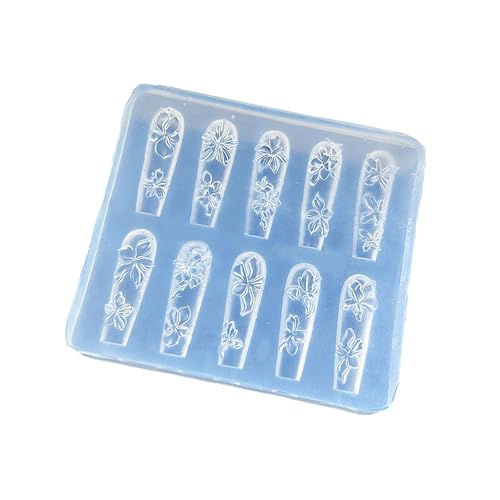Silikonnägel Kunstform Für Prägende Blumenentwicklung Nägel Charme Dekoration Maniküre Crafting Werkzeug Professionelle Nagelkunst von alloneslife