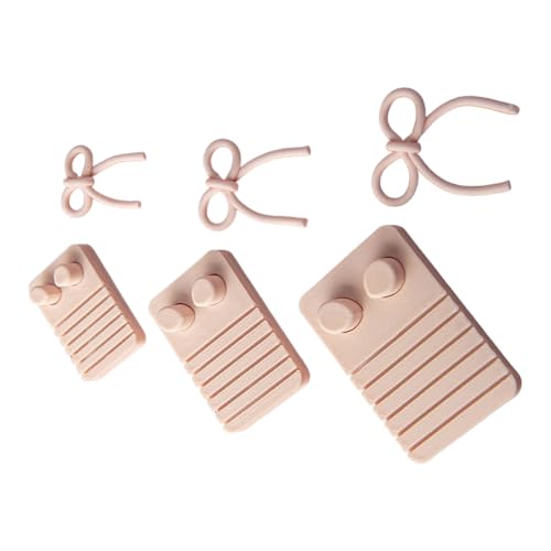 Tonohrringform Set Mit Formungsassistent Bowknot Vorlage Für Handgefertigte Schmuckverarbeitungsprojekte Bogenknot Form Silikonform von alloneslife
