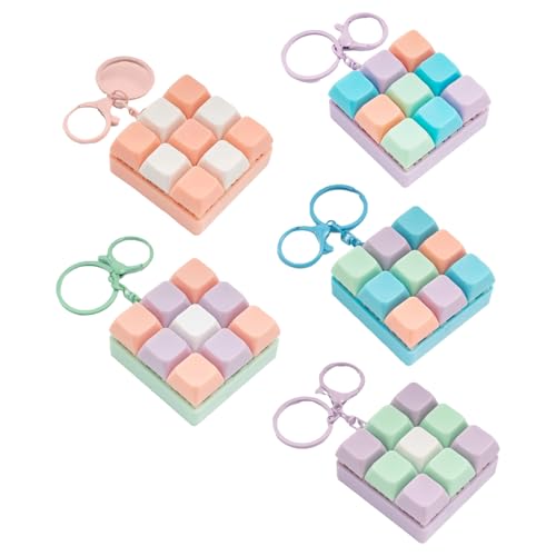 Tragbare Tastaturklicker Keychain Stress Relief Toy Mit 9 Abnehmbaren Taste Rekonfigurierbar Für Erwachsene Und Kindertaschengröße Für Angstzustände Tragbare Tastaturklicker Keychain Stress Relief Toy Mit 9 Abnehmbaren Taste Rekonfigurierbar Für Erwachsene Und Kindertaschengröße Für Angstzustände von alloneslife